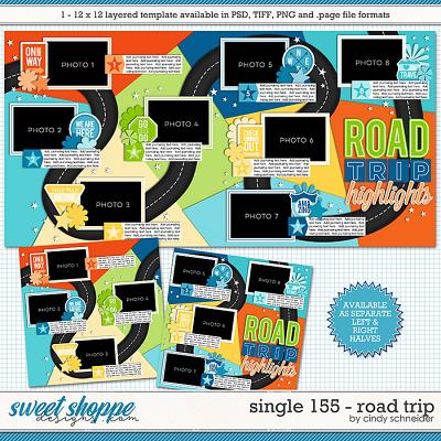 Cindy's Layered Templates - Single 155: Road Trip by Cindy Schneider