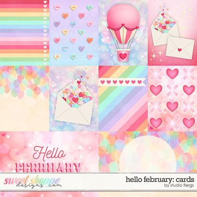 Hello: February- CARDS by Studio Flergs