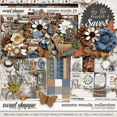 Autumn Woods: Collection + FWP by River Rose Designs