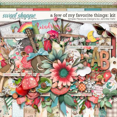 a few of my favorite things kit: Simple Pleasure Designs by Jennifer Fehr