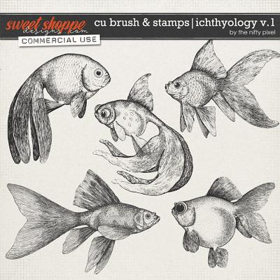 CU BRUSH & STAMPS | ICHTHYOLOGY V.1 by The Nifty Pixel