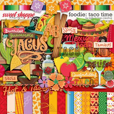 Foodie: Taco Time by Kelly Bangs Creative