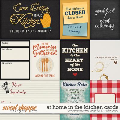 At Home In The Kitchen Cards by Clever Monkey Graphics and Studio Basic Designs
