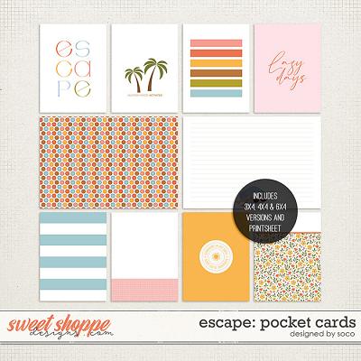 Escape: Pocket Cards | Designed by Soco