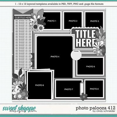 Cindy's Layered Templates - Photo Palooza 412 by Cindy Schneider