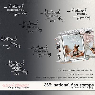 365: National Day Stamps by Connection Keeping 