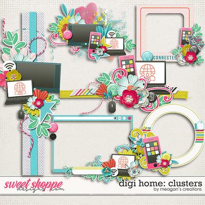 DigiHome: Clusters by Meagan's Creations