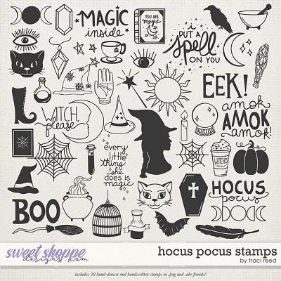 Hocus Pocus Stamps by Traci Reed