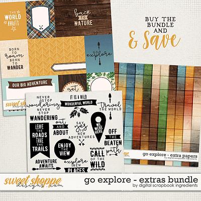 Go Explore | Extras Bundle by Digital Scrapbook Ingredients