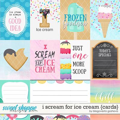 I scream for ice cream {cards} by Blagovesta Gosheva