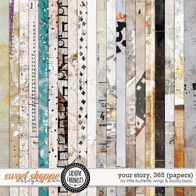 Creative Chronicles: YourStory, 365 Papers by Little Butterfly Wings & Studio Basic