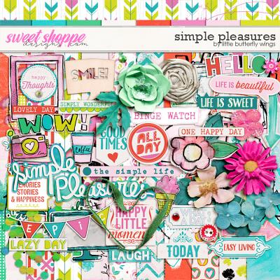 Simple Pleasures kit by Little Butterfly Wings