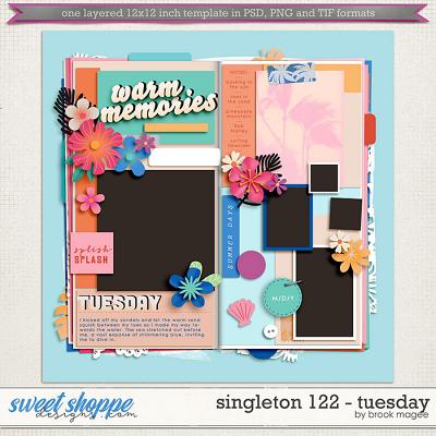 Brook's Templates - Singleton 122 - Tuesday by Brook Magee 