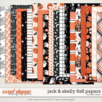 Jack & Skelly 6x8 Papers by Traci Reed