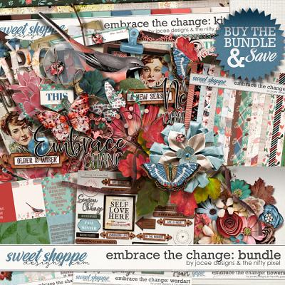 Embrace the Change Bundle by JoCee Designs and The Nifty Pixel