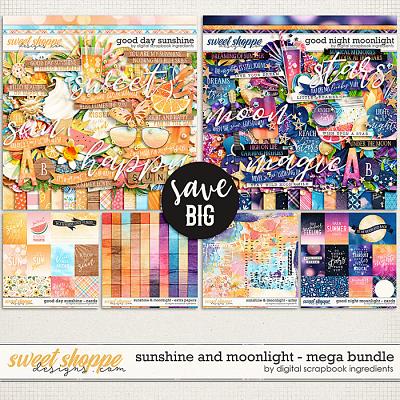 Sunshine and Moonlight Mega Bundle by Digital Scrapbook Ingredients