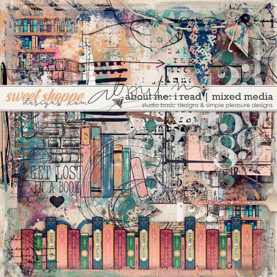 About Me: I Read Mixed Media by Simple Pleasure Designs and Studio Basic
