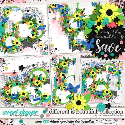 Different is Beautiful Collection Layered Templates by Amber