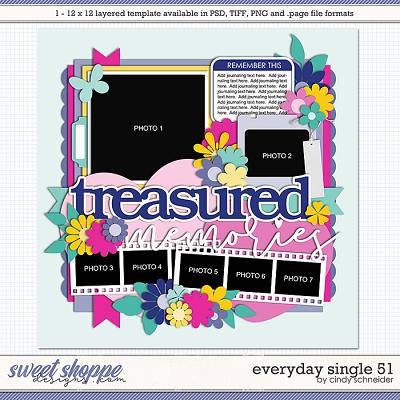 Cindy's Layered Templates - Everyday Single 51 by Cindy Schneider