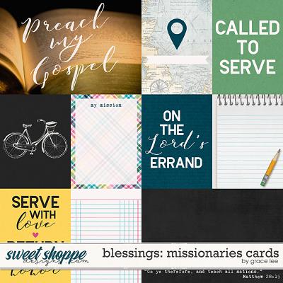 Blessings: Missionaries Cards by Grace Lee