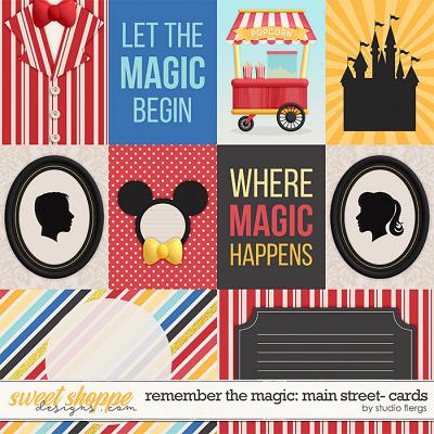 Remember the Magic: MAIN STREET- CARDS by Studio Flergs