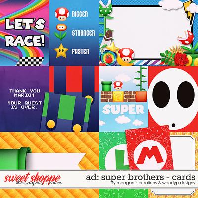 Animated Dream: Super Brothers Cards by Meagan's Creations and WendyP Designs