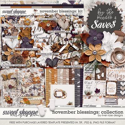 November Blessings: Collection + FWP by River Rose Designs