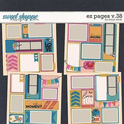 EZ Pages v.38 Templates by Erica Zane