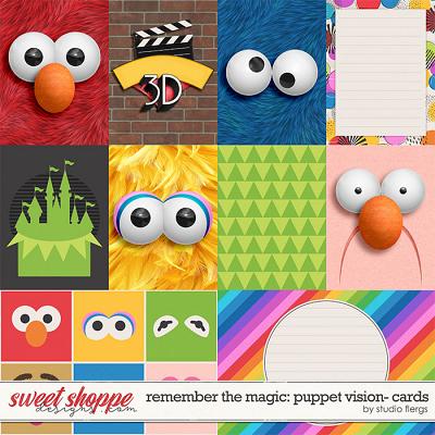 Remember the Magic: PUPPET VISION- CARDS by Studio Flergs