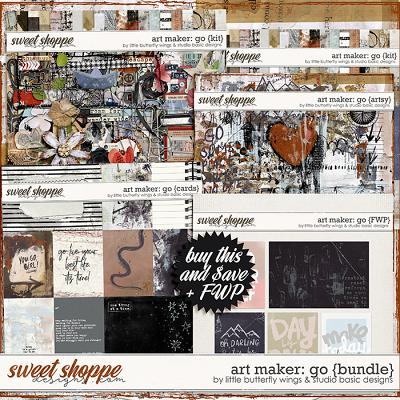 Art Maker: Go {Bundle} by Little Butterfly Wings & Studio Basic