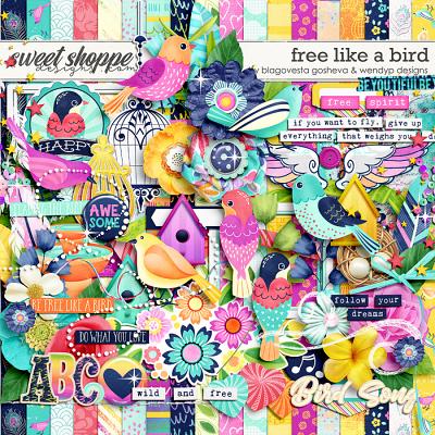 Free like a bird by Blagovesta Gosheva & WendyP Designs