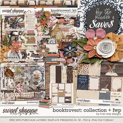 Booktrovert: Collection + FWP by River Rose Designs