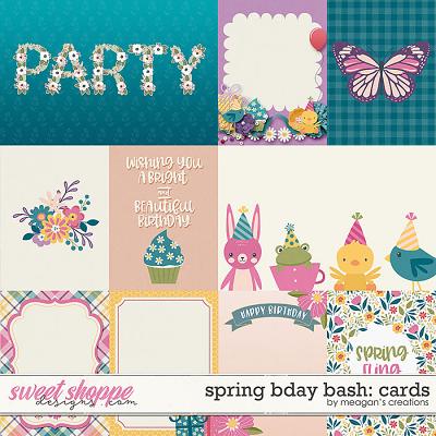 Spring Bday Bash: Cards by Meagan's Creations