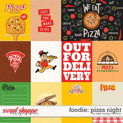 Foodie: Pizza Night Cards by Kelly Bangs Creative
