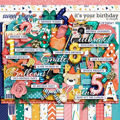*FREE with your $10 Purchase* It's Your Birthday by LJS Designs