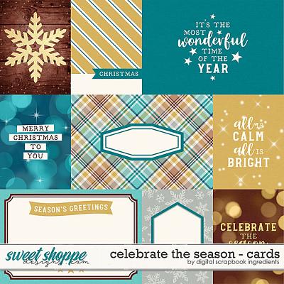 Celebrate The Season | Cards by Digital Scrapbook Ingredients