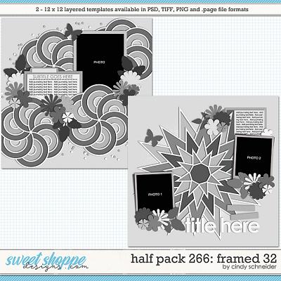 Cindy's Layered Templates - Half Pack 266: Framed 32 by Cindy Schneider