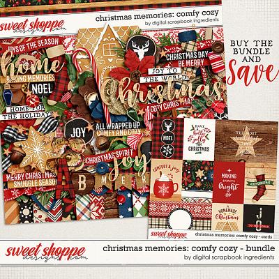Christmas Memories: Comfy Cozy Bundle by Digital Scrapbook Ingredients