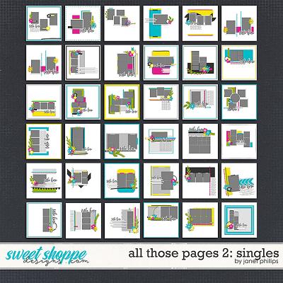 ALL THOSE PAGES 2: SINGLES by Janet Phillips