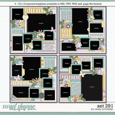 Cindy's Layered Templates - Set 291 by Cindy Schneider