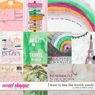 I want to see the world cards by Little Butterfly Wings