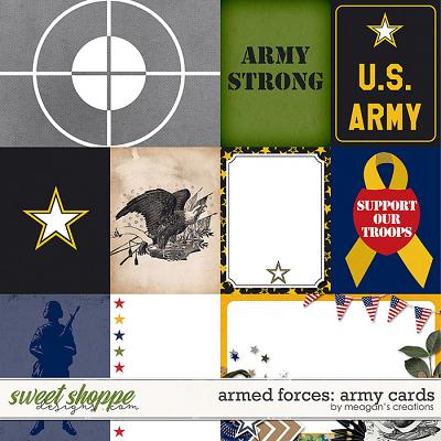 Armed Forces: Army Cards by Meagan's Creations