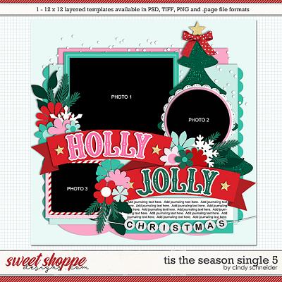 Cindy's Layered Templates - Tis the Season Single 5 by Cindy Schneider