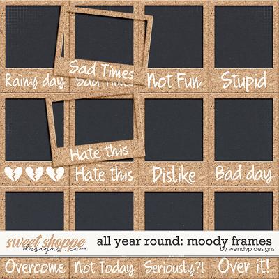 All year round: Moody frames by WendyP Designs