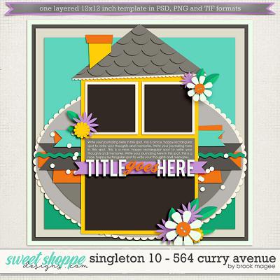 Brook's Templates - Singleton 10 - 564 Curry Avenue