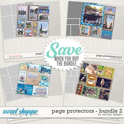 Page Protectors Bundle 2 by WendyP Designs