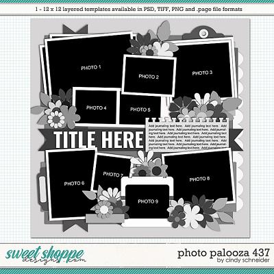 Cindy's Layered Templates - Photo Palooza 437 by Cindy Schneider