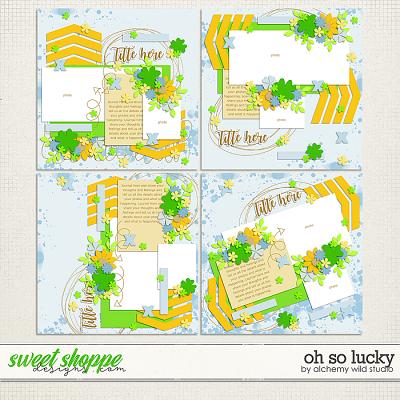 Oh So Lucky Layered Templates by Amber