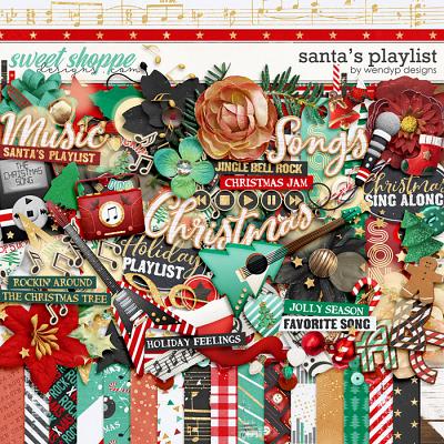 Santa's playlist by WendyP Designs