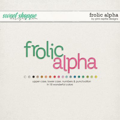 Frolic Alpha by Pink Reptile Designs